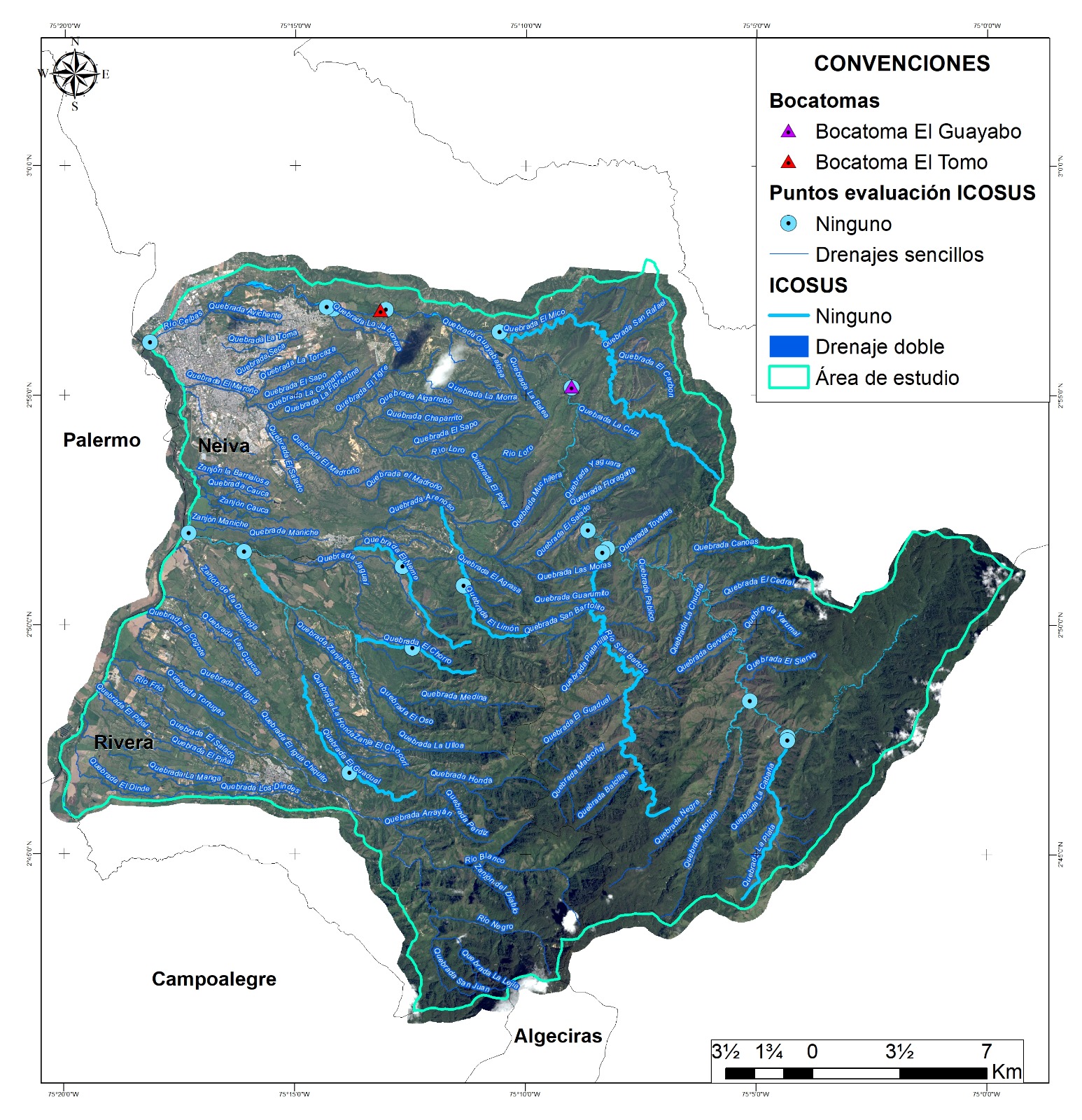Mapa ICOSUS Campaña 1-2024